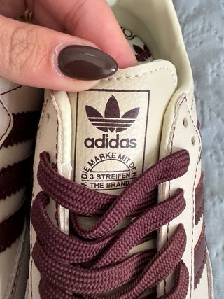 Adidas Samba Beige/Burdeos