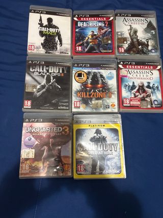 Lotto Giochi PS3: Call of Duty, Assassin's, Unchar