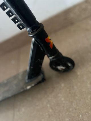 Patinete freestyle negro