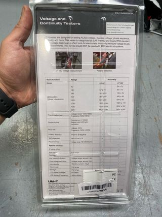 UNI-T UT18C Testador Tensão e Continuidade