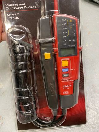 UNI-T UT18C Testador Tensão e Continuidade