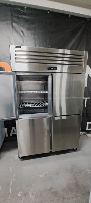 Armario Frío estatico 4 Puertas Acero Inox