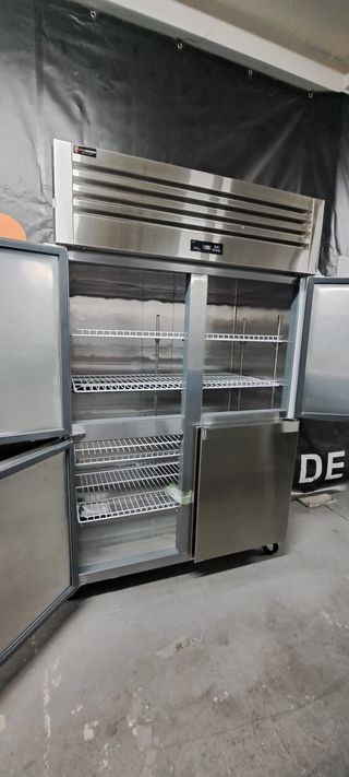 Armario Frío estatico 4 Puertas Acero Inox