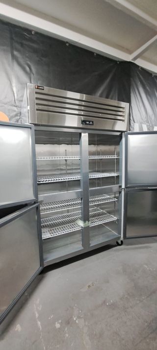 Armario Frío estatico 4 Puertas Acero Inox