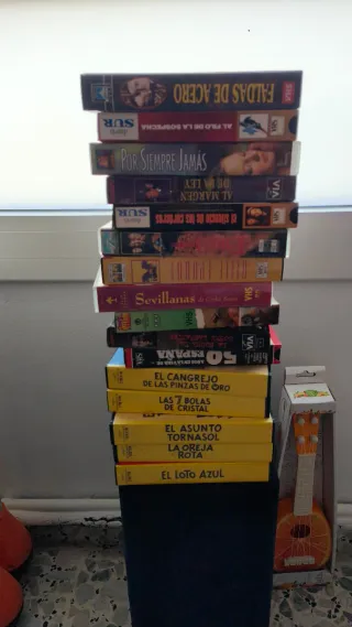 Lote  Cintas VHS Películas Infantiles Disney