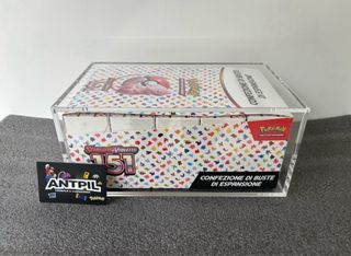 Custodia acrilica per 10 bundle Pokémon