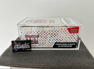 Custodia acrilica per 10 bundle Pokémon