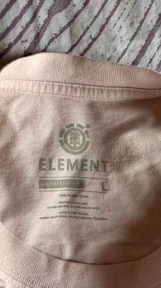 Camiseta rosa Element L
