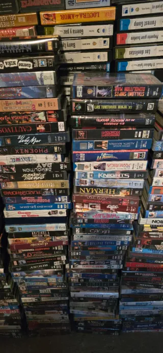 Películas VHS Video Club 1ª Edición