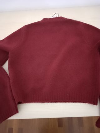 Jersey granate Stradivarius mujer Talla M