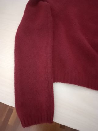 Jersey granate Stradivarius mujer Talla M