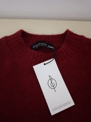 Jersey granate Stradivarius mujer Talla M