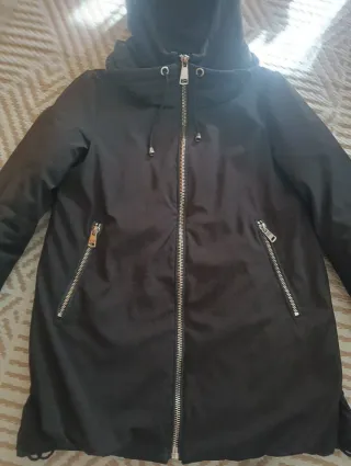 Abrigo Zara Negro Talla XS