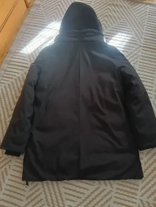 Abrigo Zara Negro Talla XS