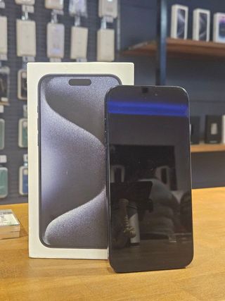 IPHONE 15 PRO MAX 256GB AZUL 90% BATERIA