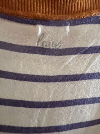 Jersey rayas El Corte Inglés azul y blanco