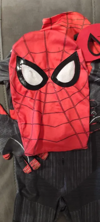 Disfraz Spiderman con máscara y antifaz