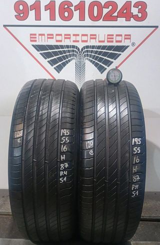 195 55 16 H MICHELIN RUEDA AL 90% VIDA UTIL