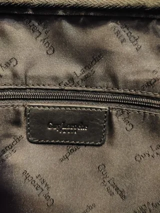 Bolso Maletín Portátil Flores Rosas Negro