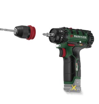 Taladro Parkside 2x1 con cargador