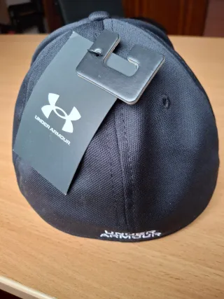 Berretto UA Blitzing nero uomo. Taglia L-XL