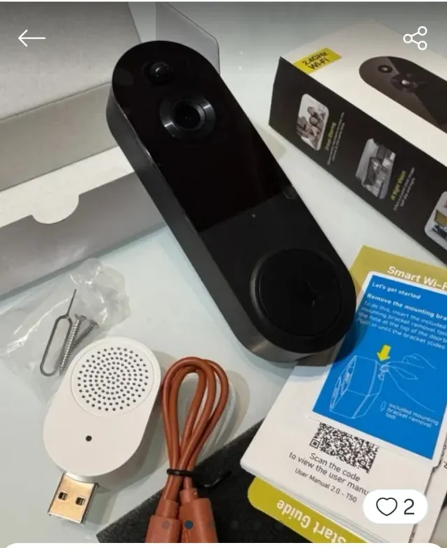 Videoportero Inteligente Wi-Fi Cámara