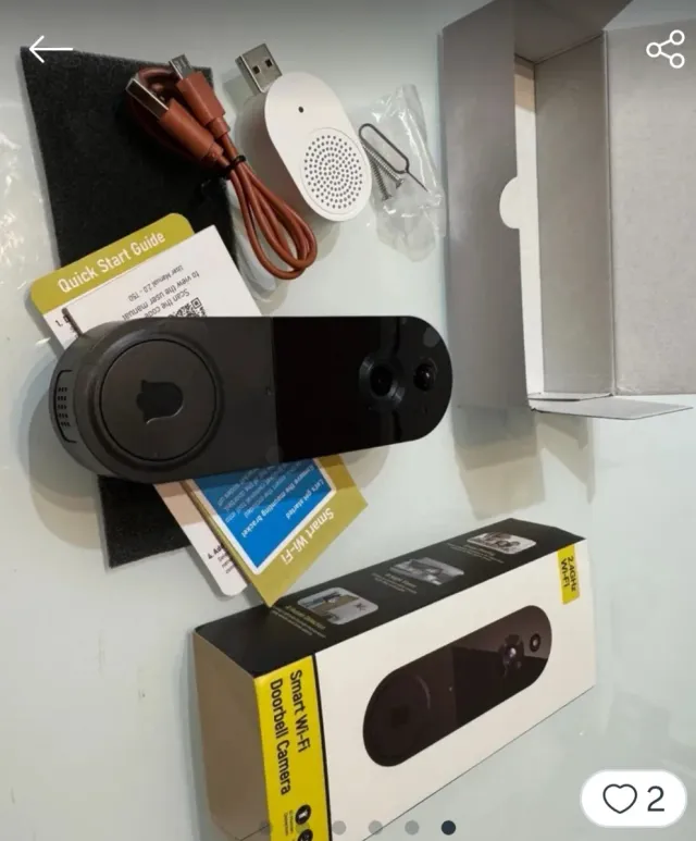 Videoportero Inteligente Wi-Fi Cámara