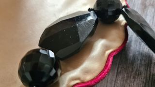 Collana vintage Butler & Wilson in cristallo nero