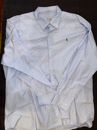 Camisa Brooks Brothers Azul Talla XXL.