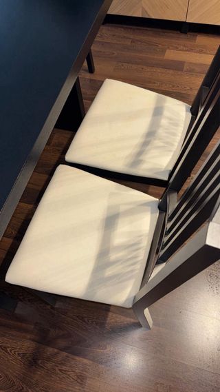 Mesa comedor rectangular con 6 sillas