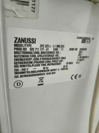 Congelador Horizontal Zanussi 300L