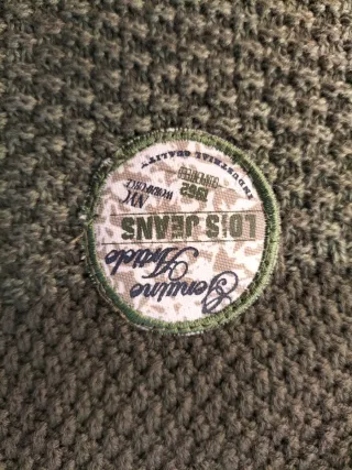 Jersey Lois verde militar estilo urbano