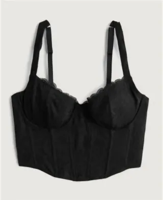 Top Corsé Gilly Hicks Negro Nuevo