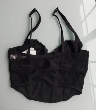 Top Corsé Gilly Hicks Negro Nuevo