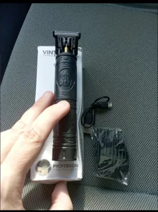 Cortapelos VGR Hoja T y Recortador Negro