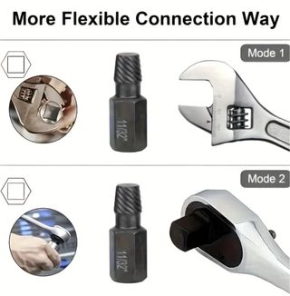 Juego 10 Extractores de tuercas/Tornillos dañados!