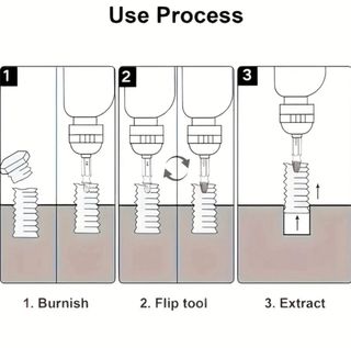 Juego 10 Extractores de tuercas/Tornillos dañados!
