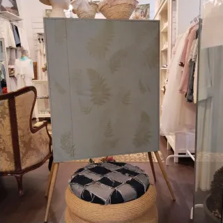 Mueble expositor restaurado