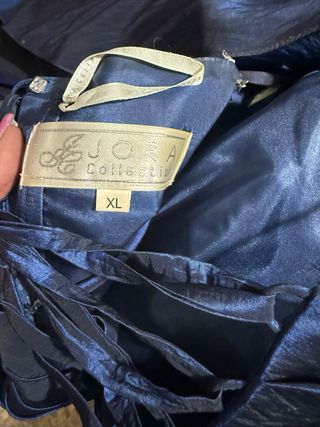 Vestido de fiesta azul