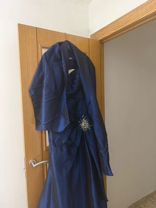 Vestido de fiesta azul