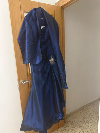 Vestido de fiesta azul