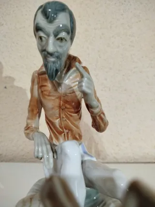 Don Quijote de la Mancha – Figura cerámica español