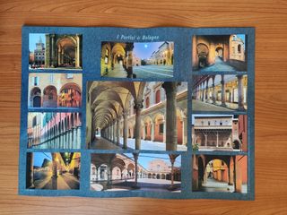 Lotto 2 Poster Fotografici - Bologna Torri Portici