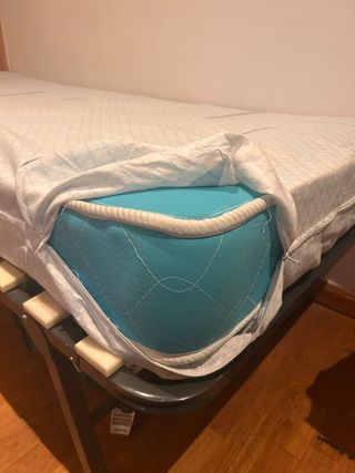 Cama Plegable Individual con Colchón