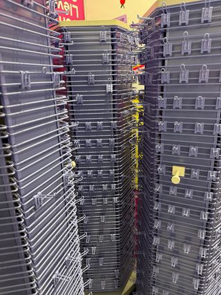 Lote expositores metal Claires