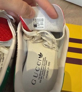 Zapatillas Gucci x Adidas Talla 40 Nuevas