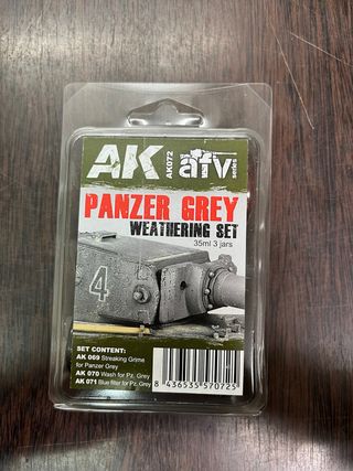 AK-Interactive Panzer Grey Weathering Set