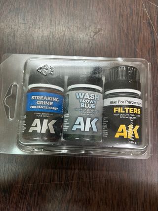 AK-Interactive Panzer Grey Weathering Set