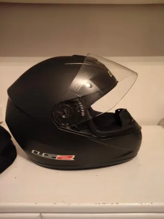 Casco Moto LS2 Talla XS Negro