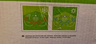 Lámpara Ventilador Techo Multicolor